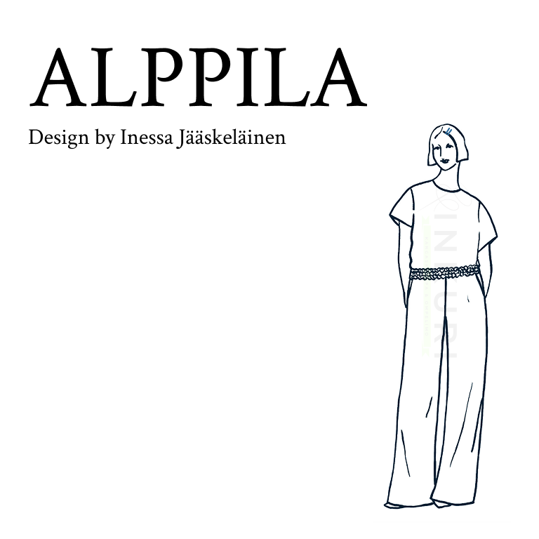 Alppila housut kaava