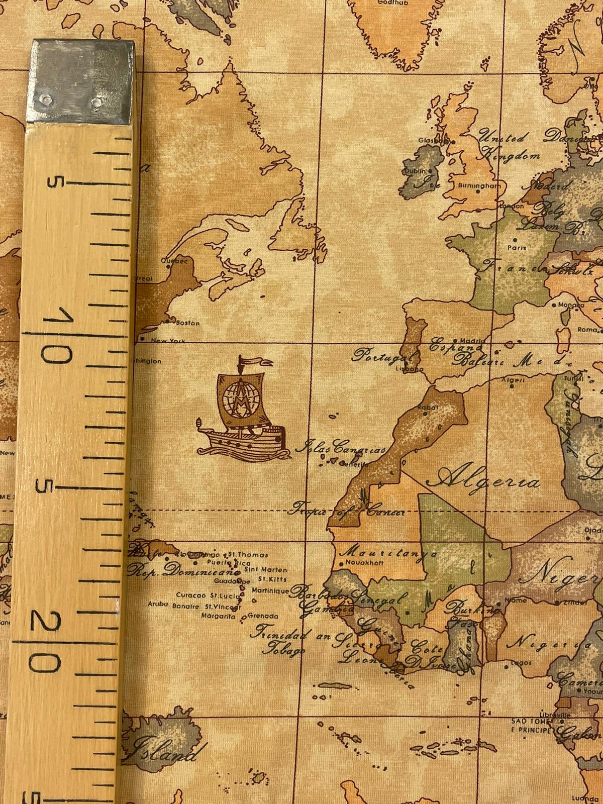 Planisphère, Puuvillaneulos, Yves Saint-Laurent