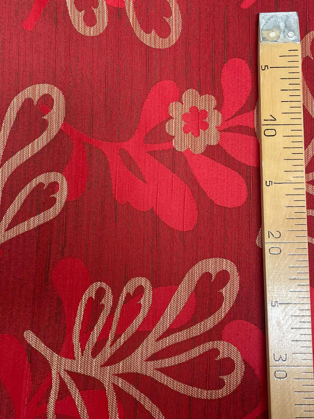Red Floral, sisustuskangas
