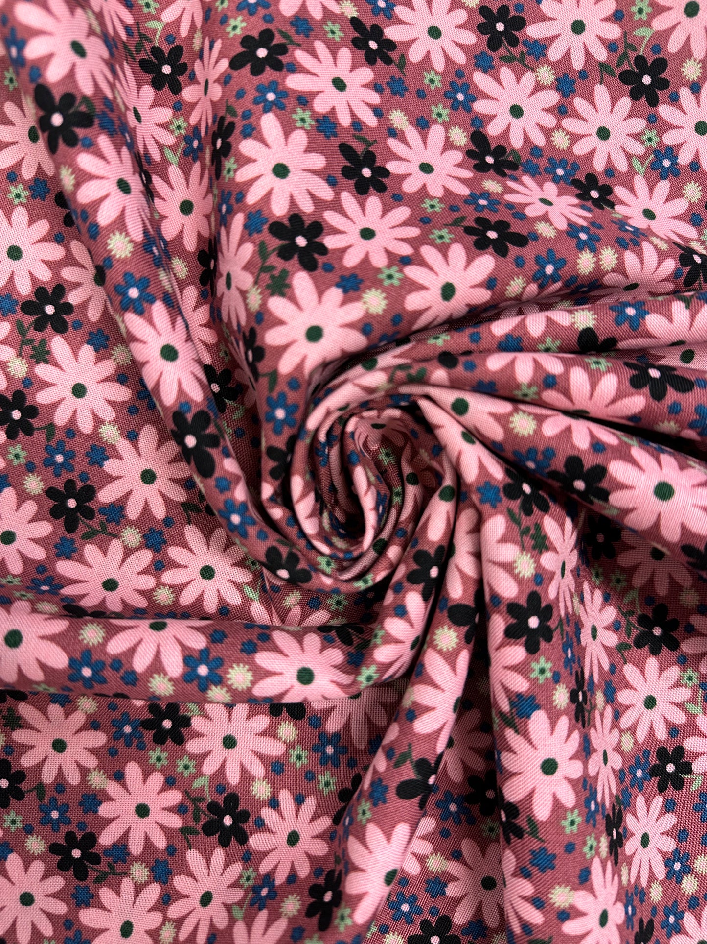 Childhood flowers, puuvillakangas