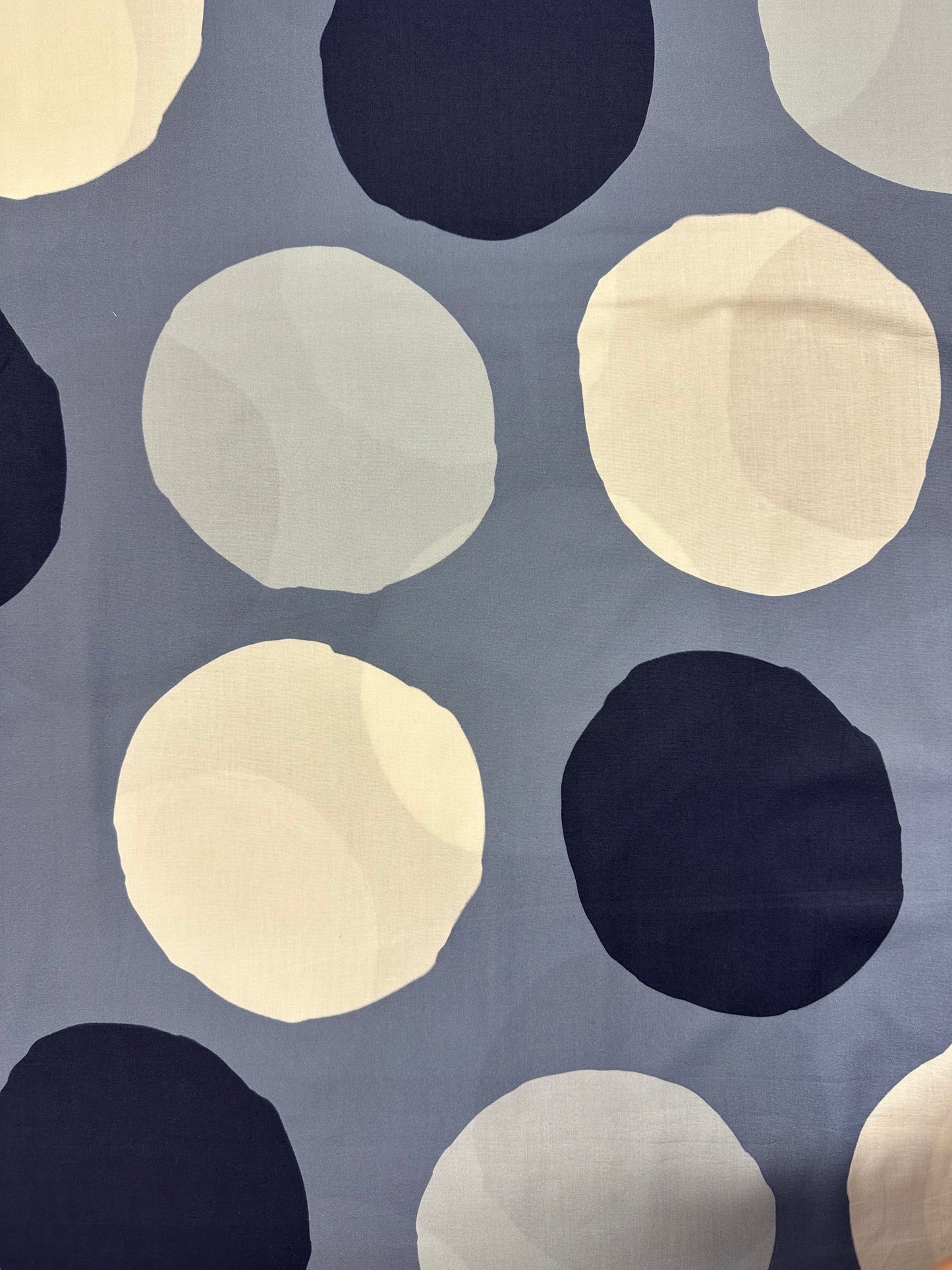 Sky dots, puuvillasatiini