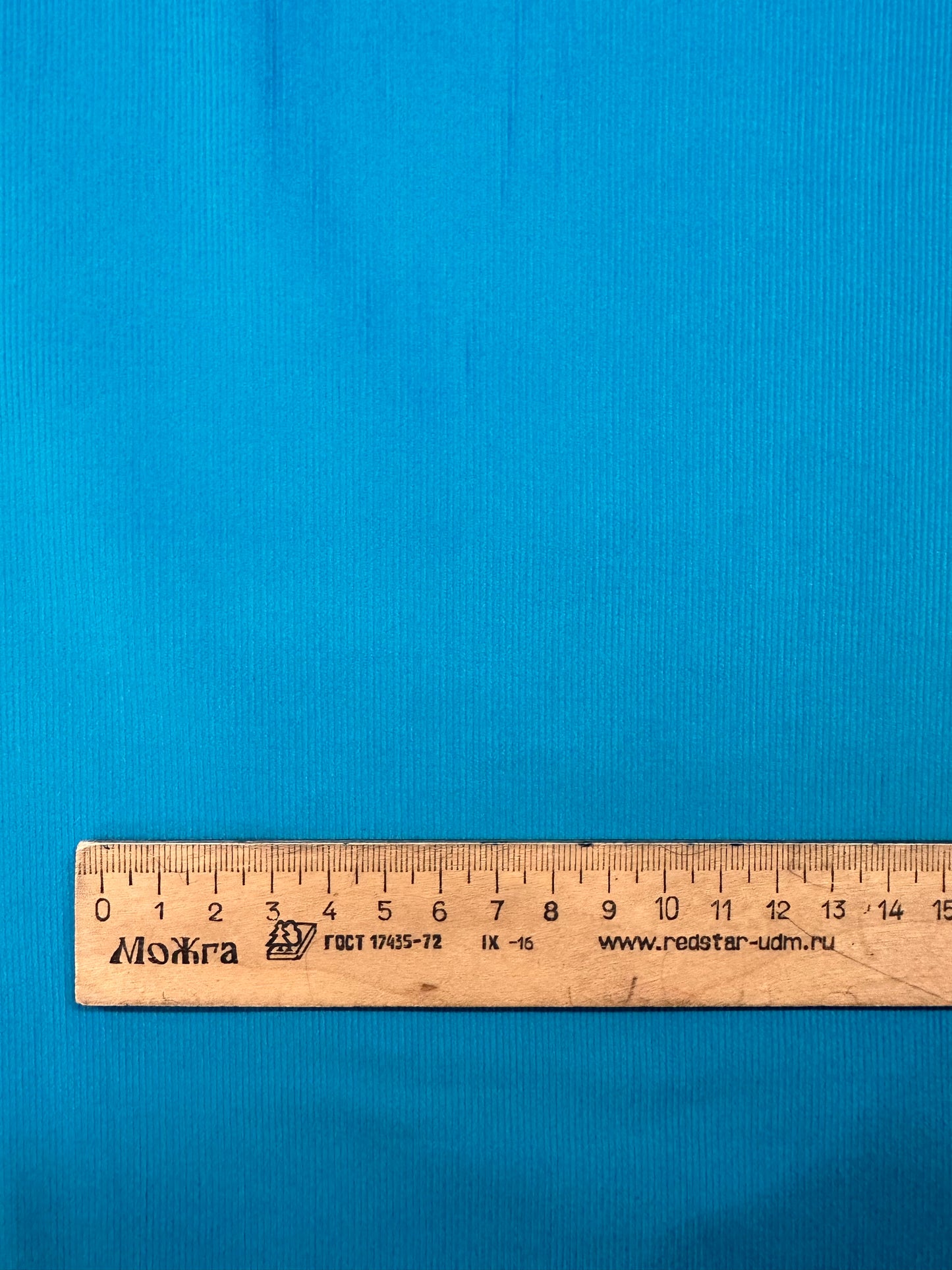 Ohut vakosametti, turkoosi, puuvilla