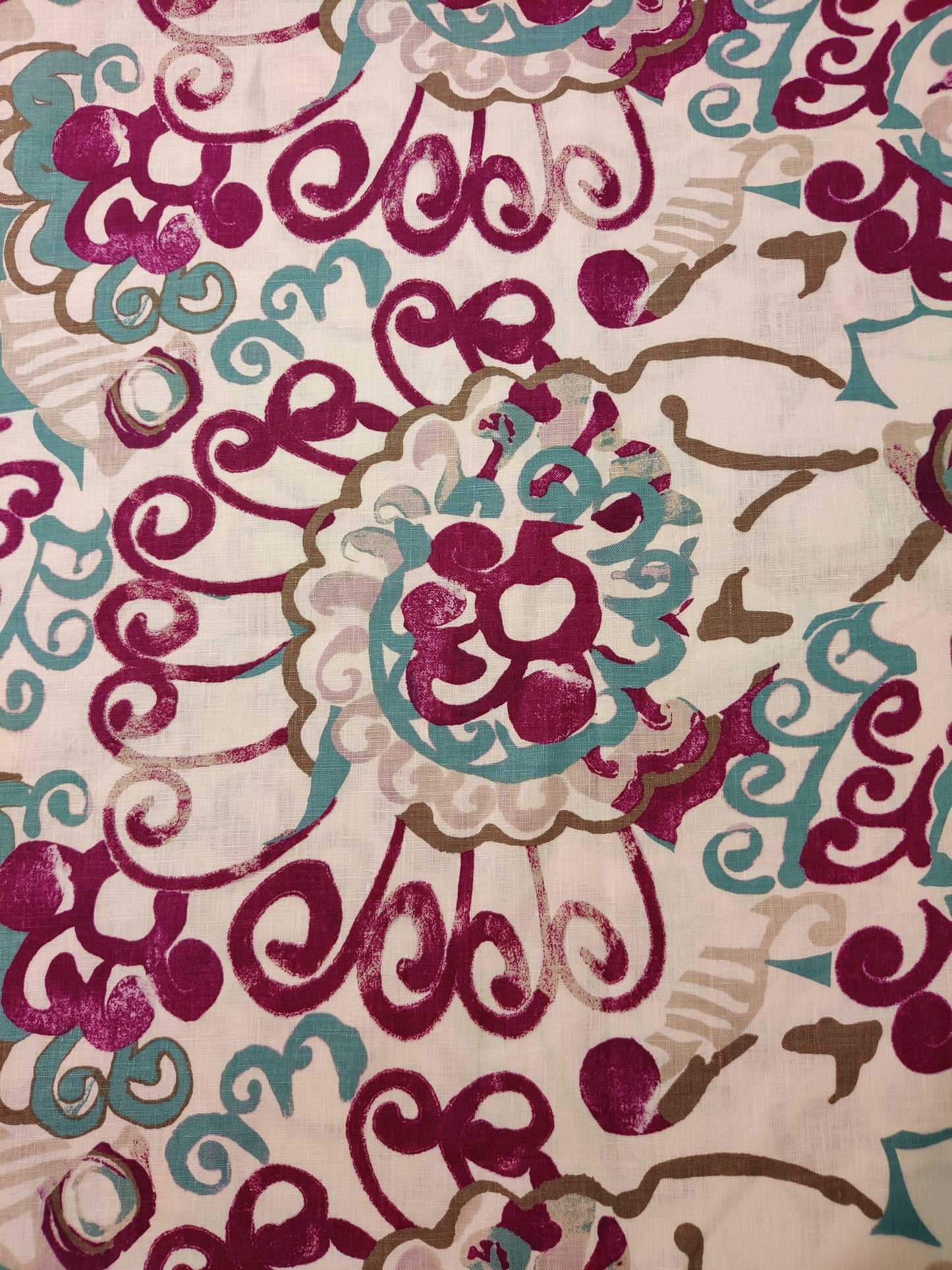 Mint-Berry flower, pellava.