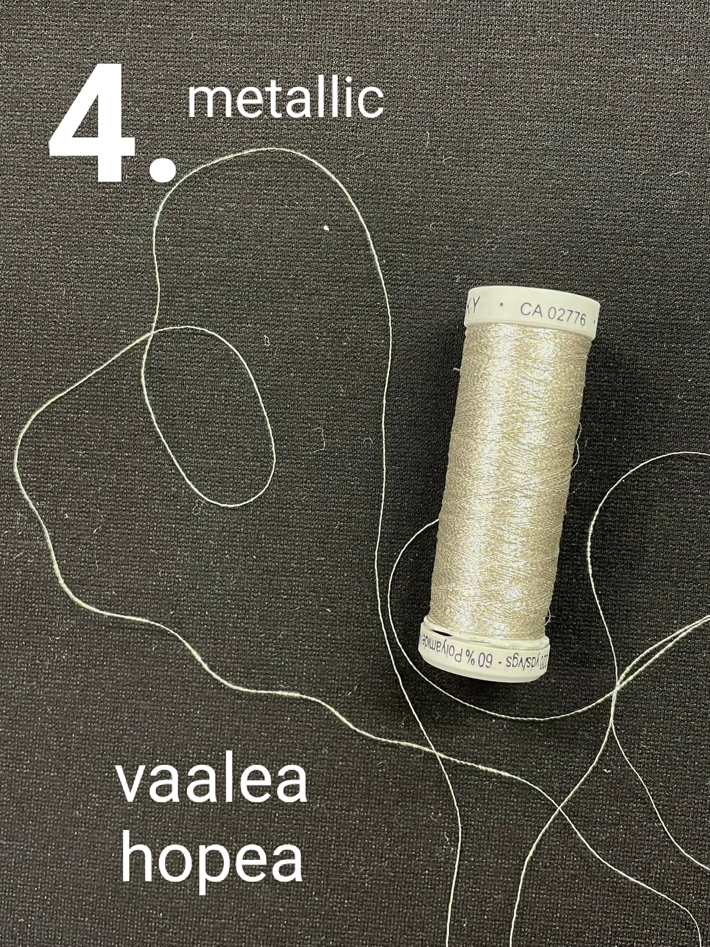 Lurex lanka, 11 väriä