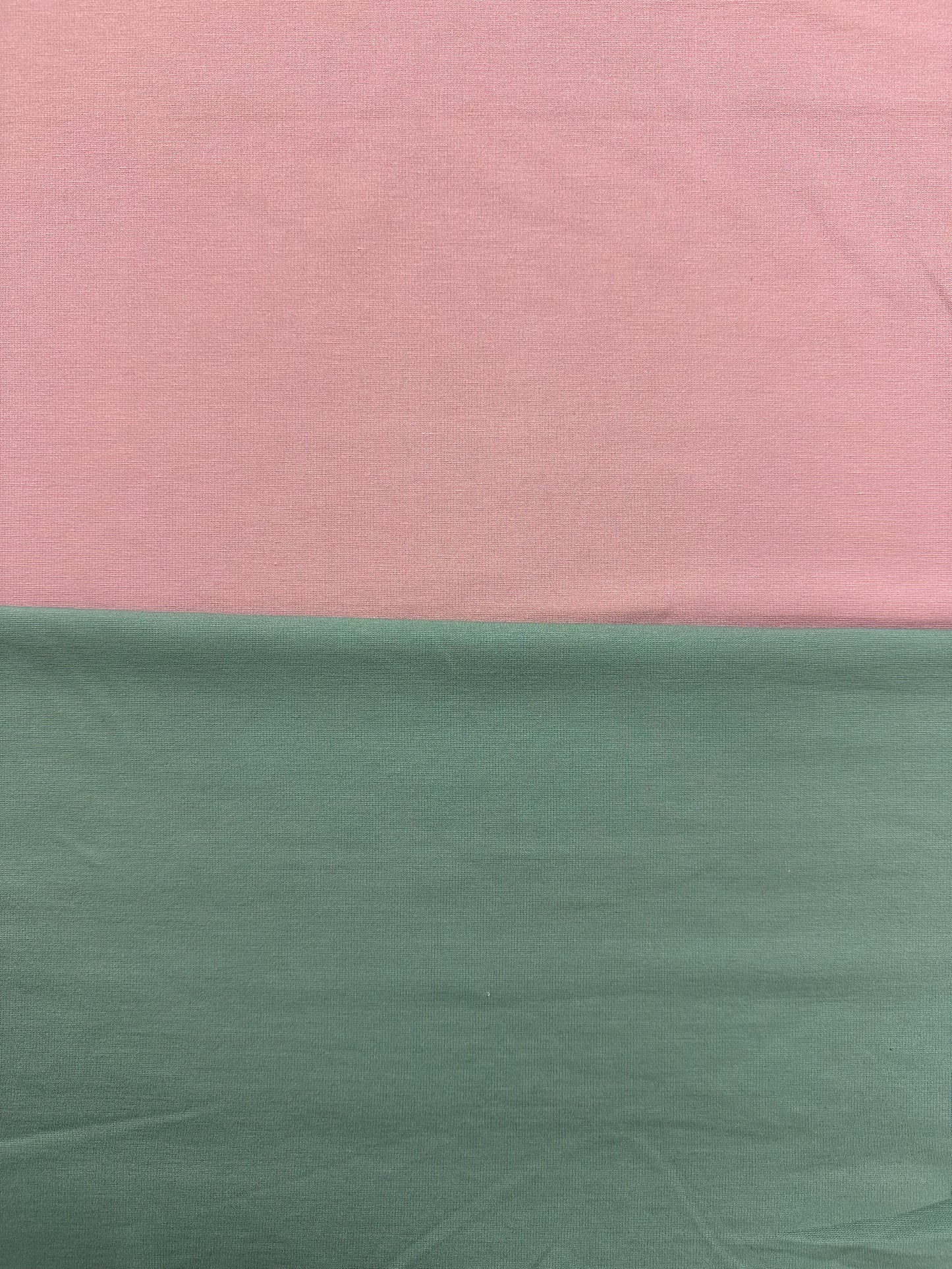 Punto jersey, vaaleanpunainen ja minttu