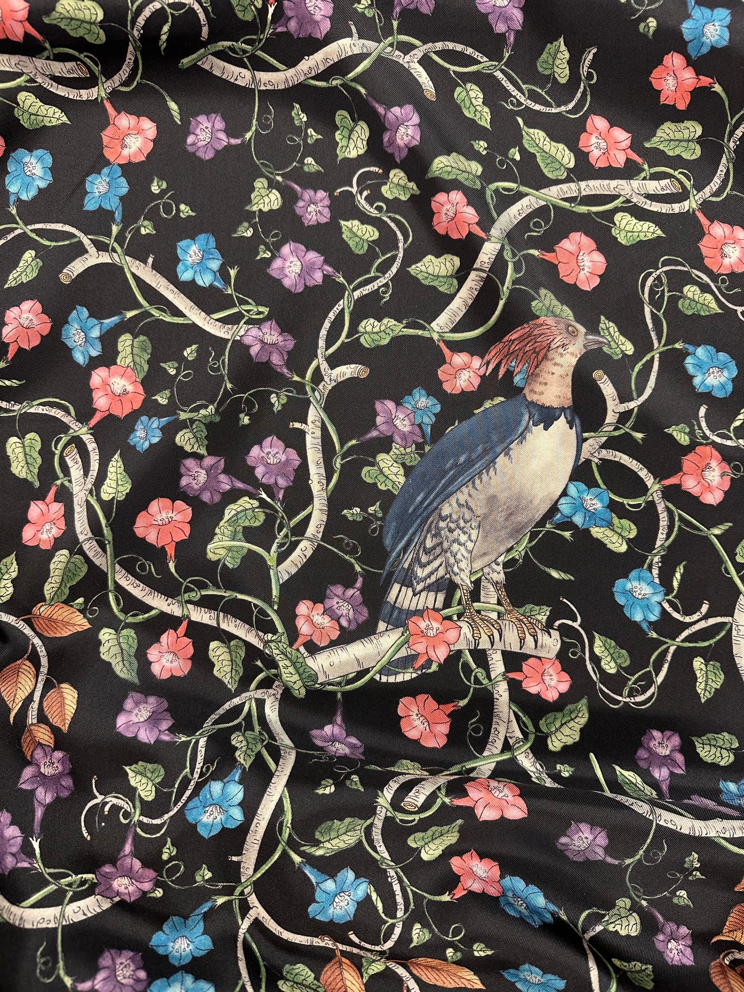 Gucci, tvillisilkki, Florals style