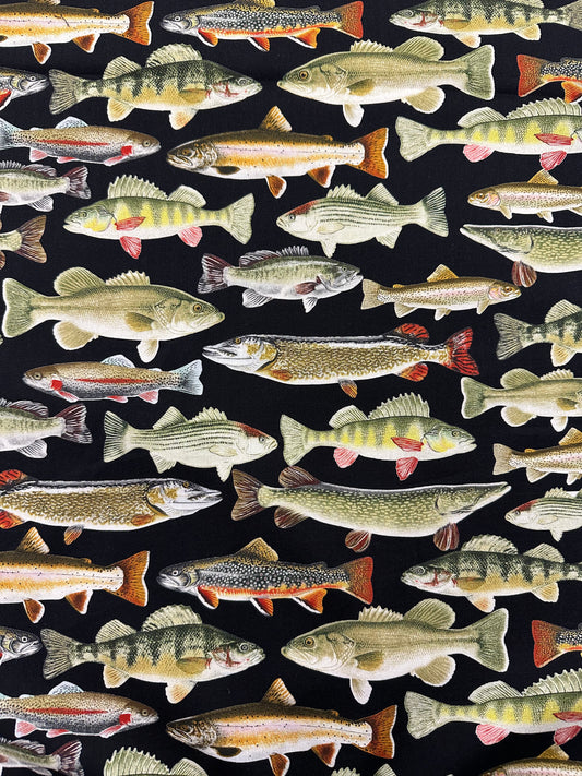 Vihreät kalat, puuvilla