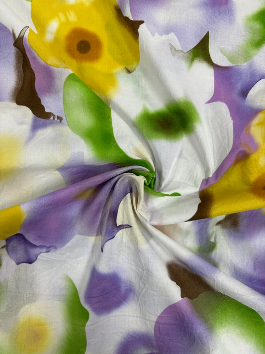 Impressionist Floral, lilac