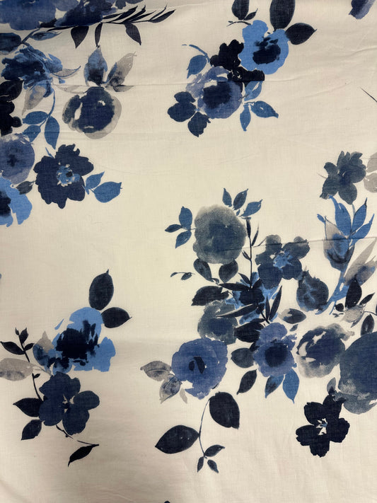 Denim Flower, puuvillabatisti