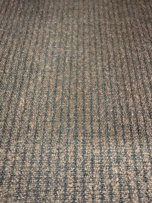 Miniraitabuklee, villakangas, lämmin tummanruskea