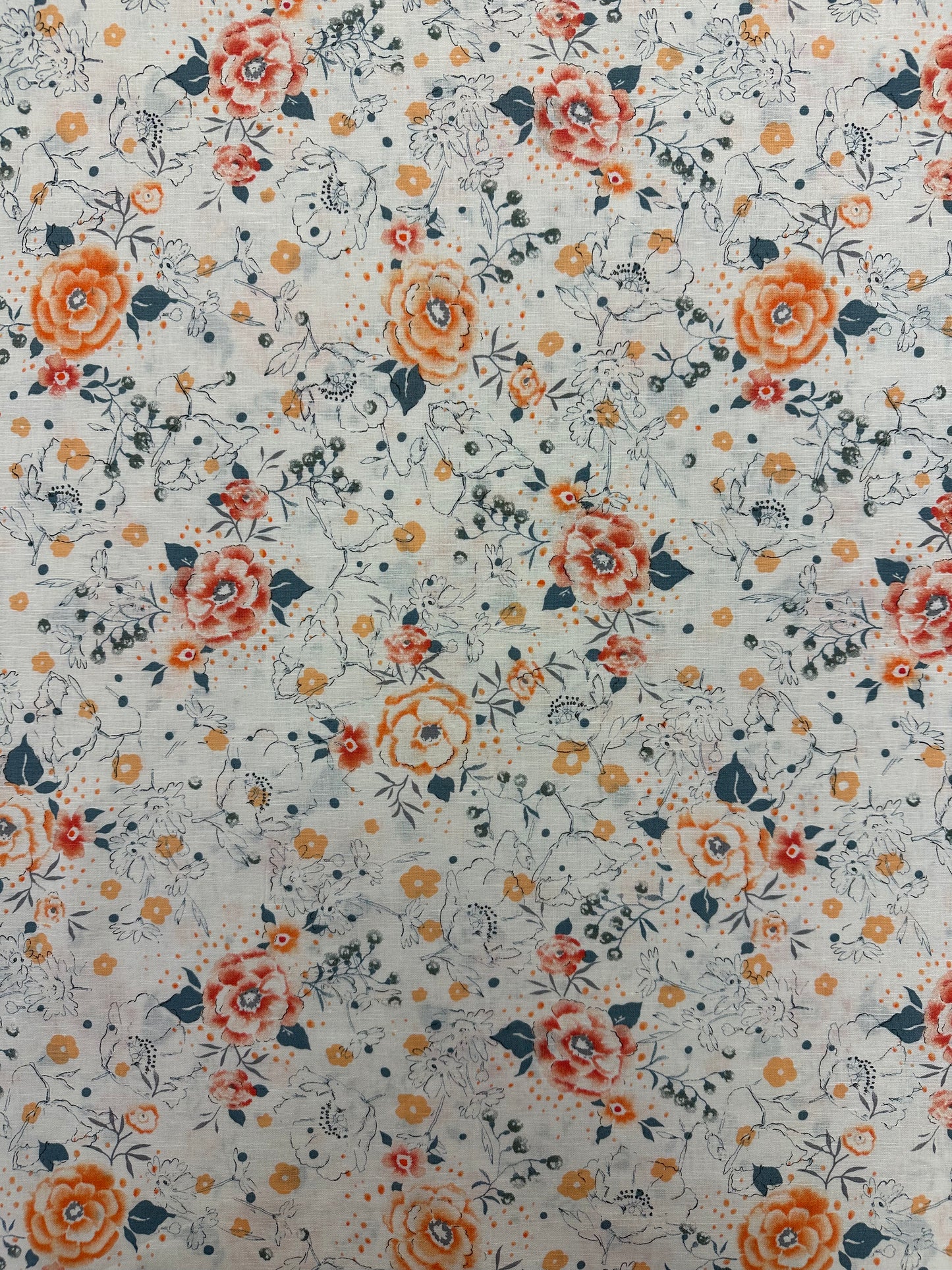 Vintage kukkatarha, Pellavaviskoosi