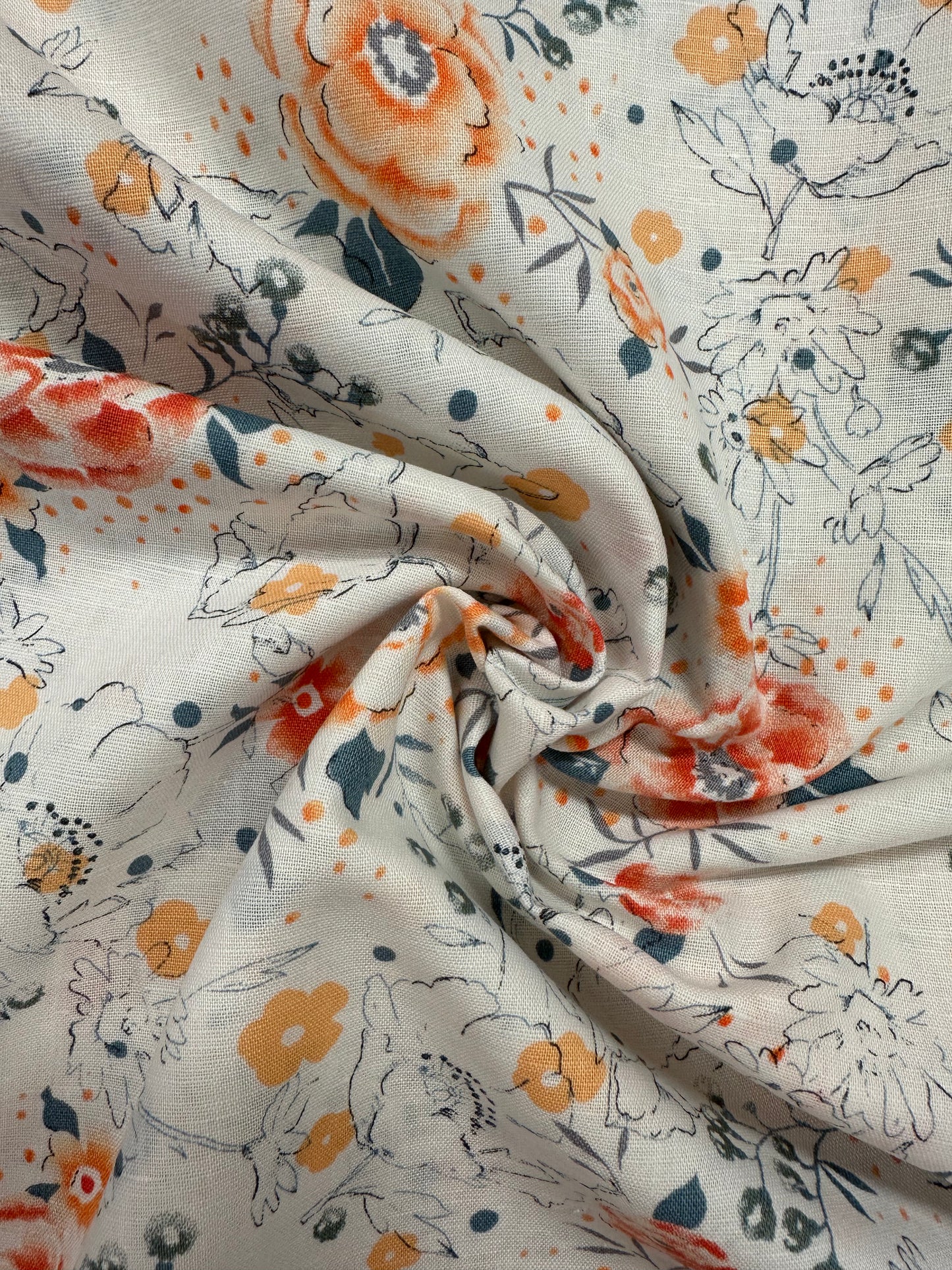 Vintage kukkatarha, Pellavaviskoosi