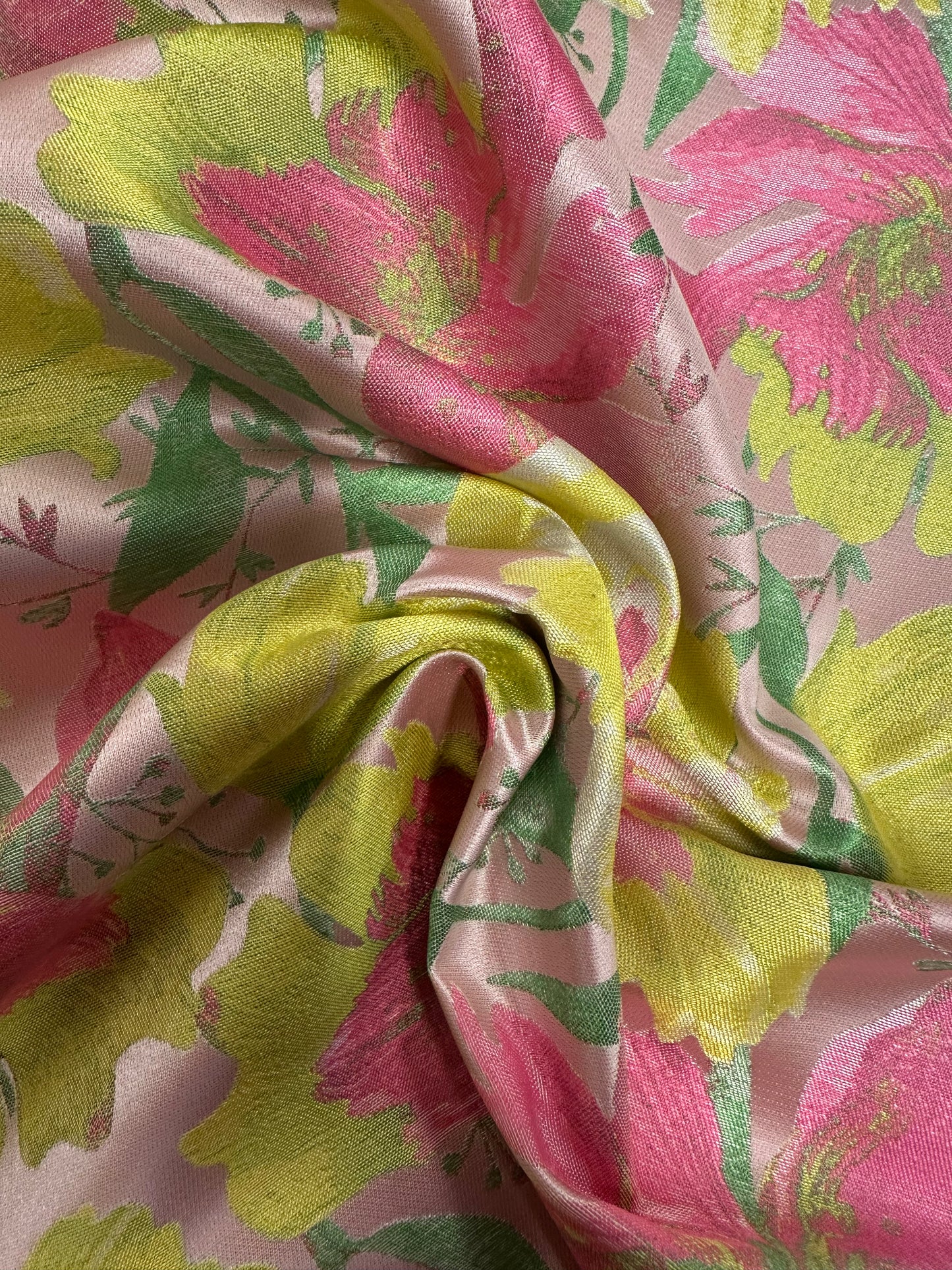Bloom luxe, polyesterjakardi