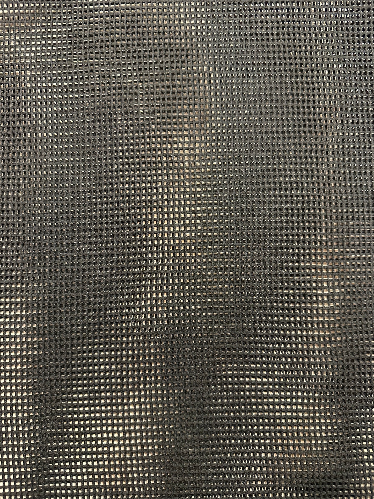Cotton crochet, verkkokangas, musta