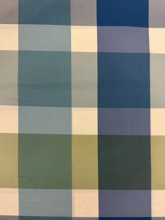 Escada, polyestertafti, ruutu