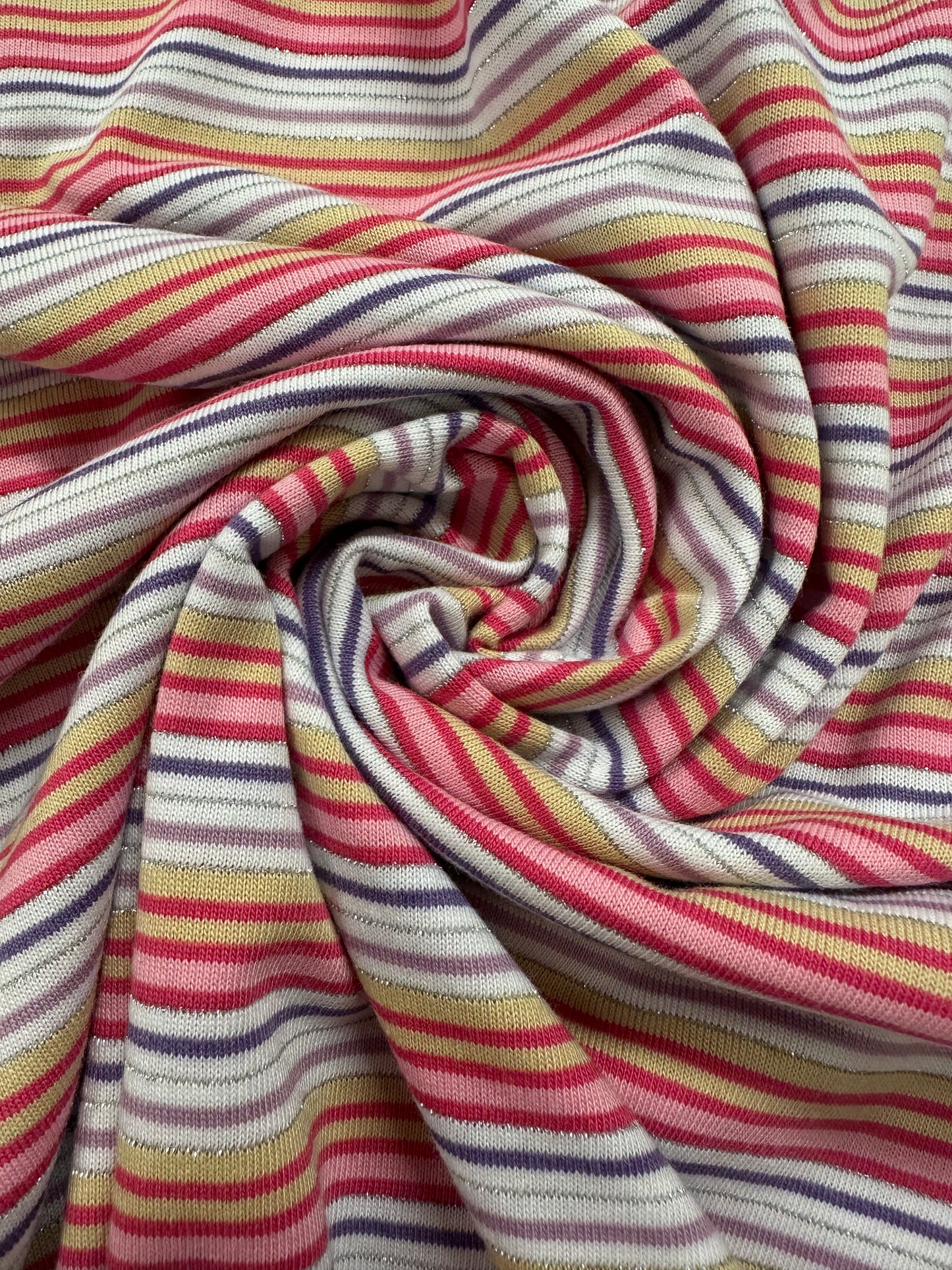 Pinkki kimmellys, puuvillatrikoo