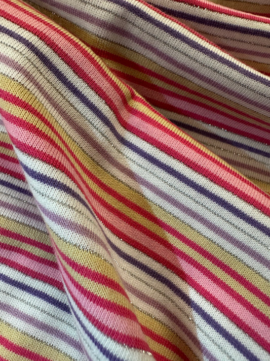 Pinkki kimmellys, puuvillatrikoo