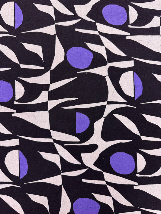 Purple abstract, pellavaviskoosi