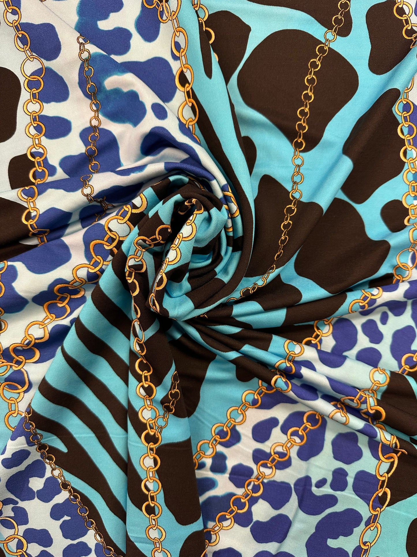 Pucci, viskoositrikoo, sininen