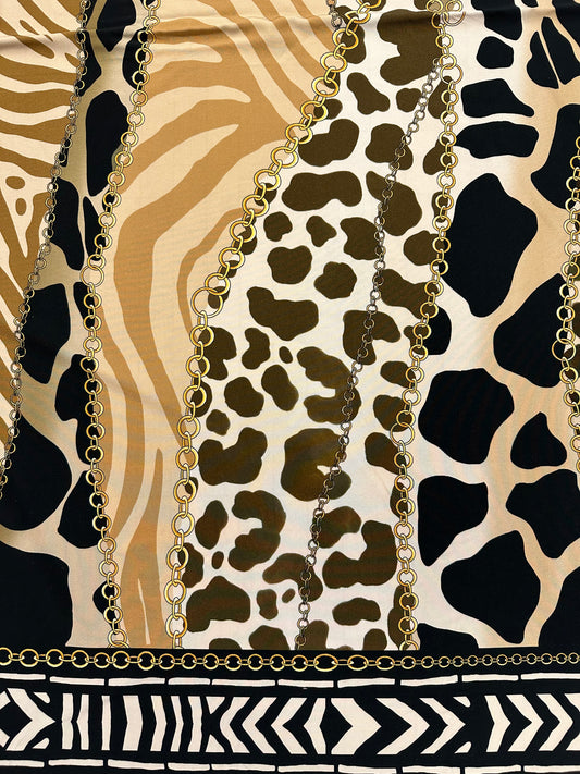 Pucci, viskoositrikoo,ruskeä