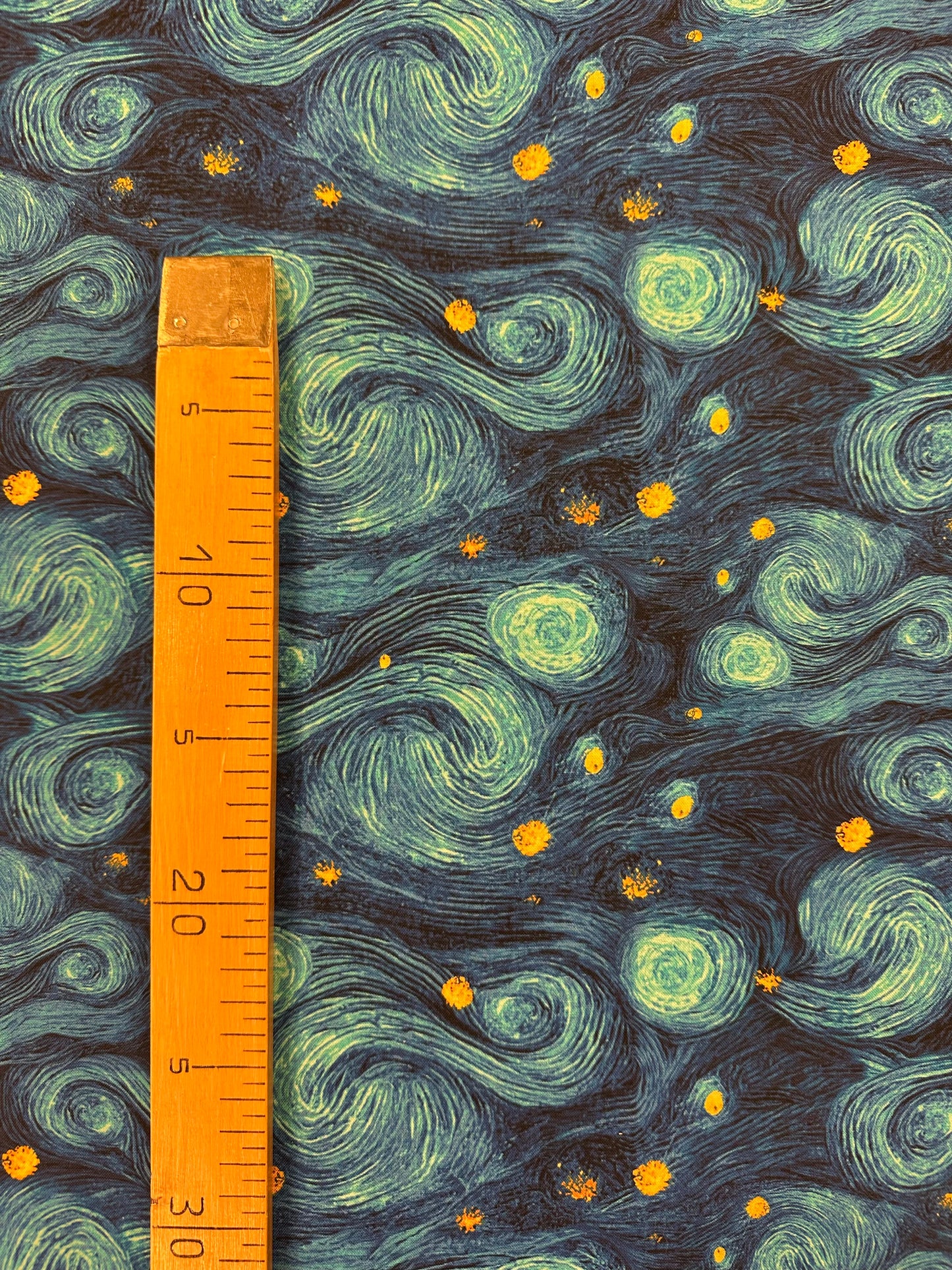Vincent Van Gogh, Starry night, puuvilla