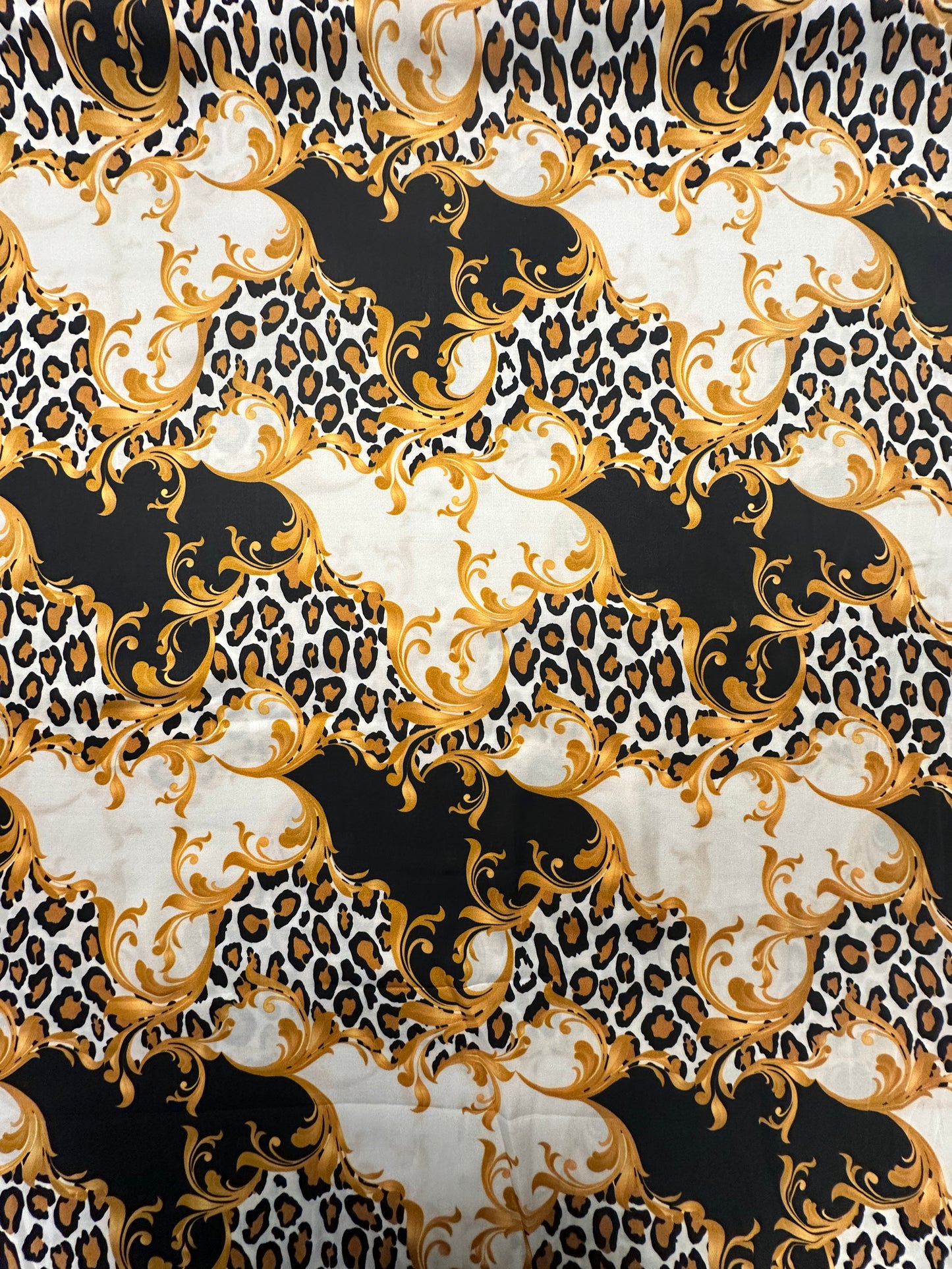 Cavalli, Baroque style, viskoosisatiini.