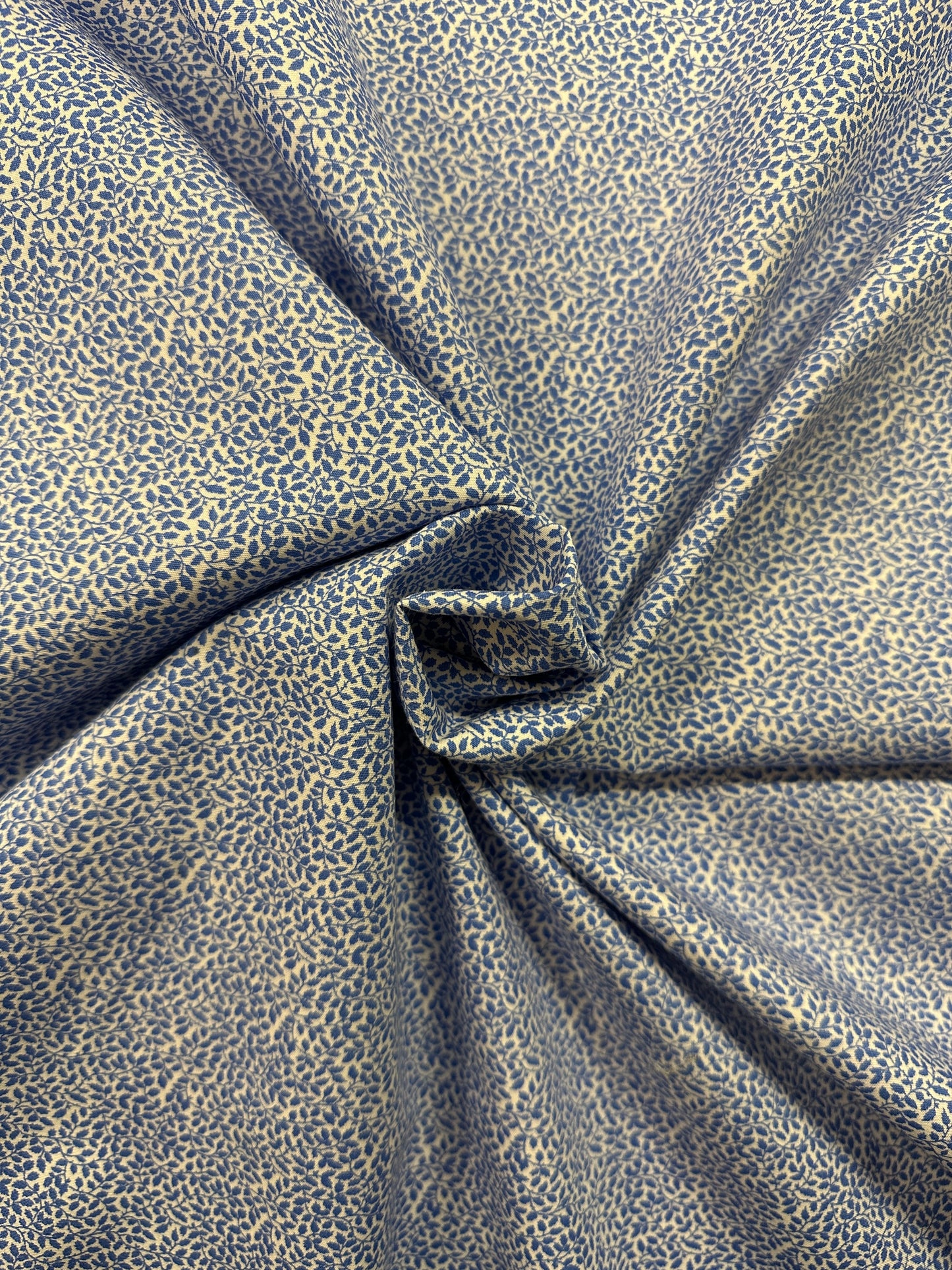 Bleu leaves, puuvilla.