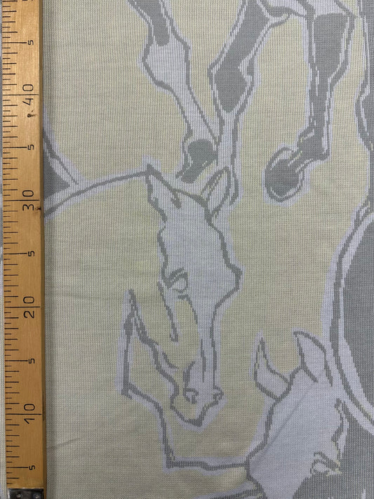 Hevoset, puuvillaneulos