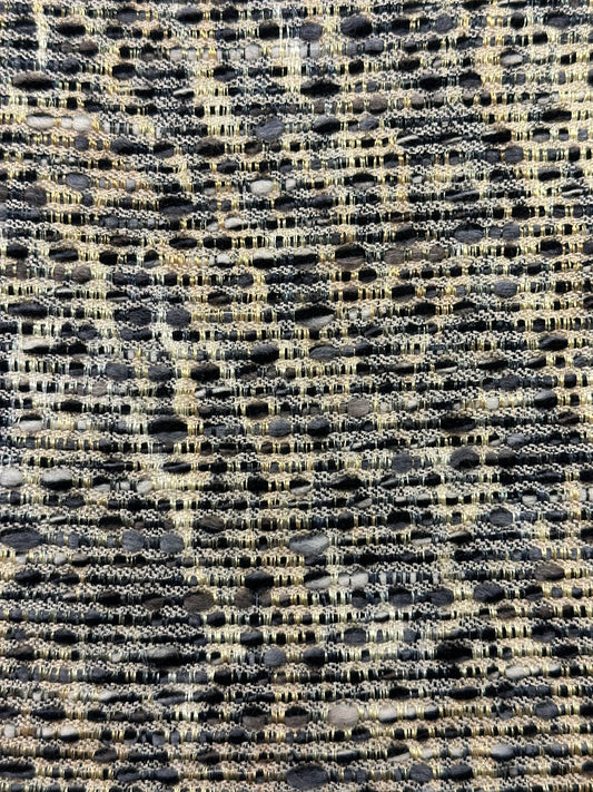 CHANEL buklee, musta/keltainen