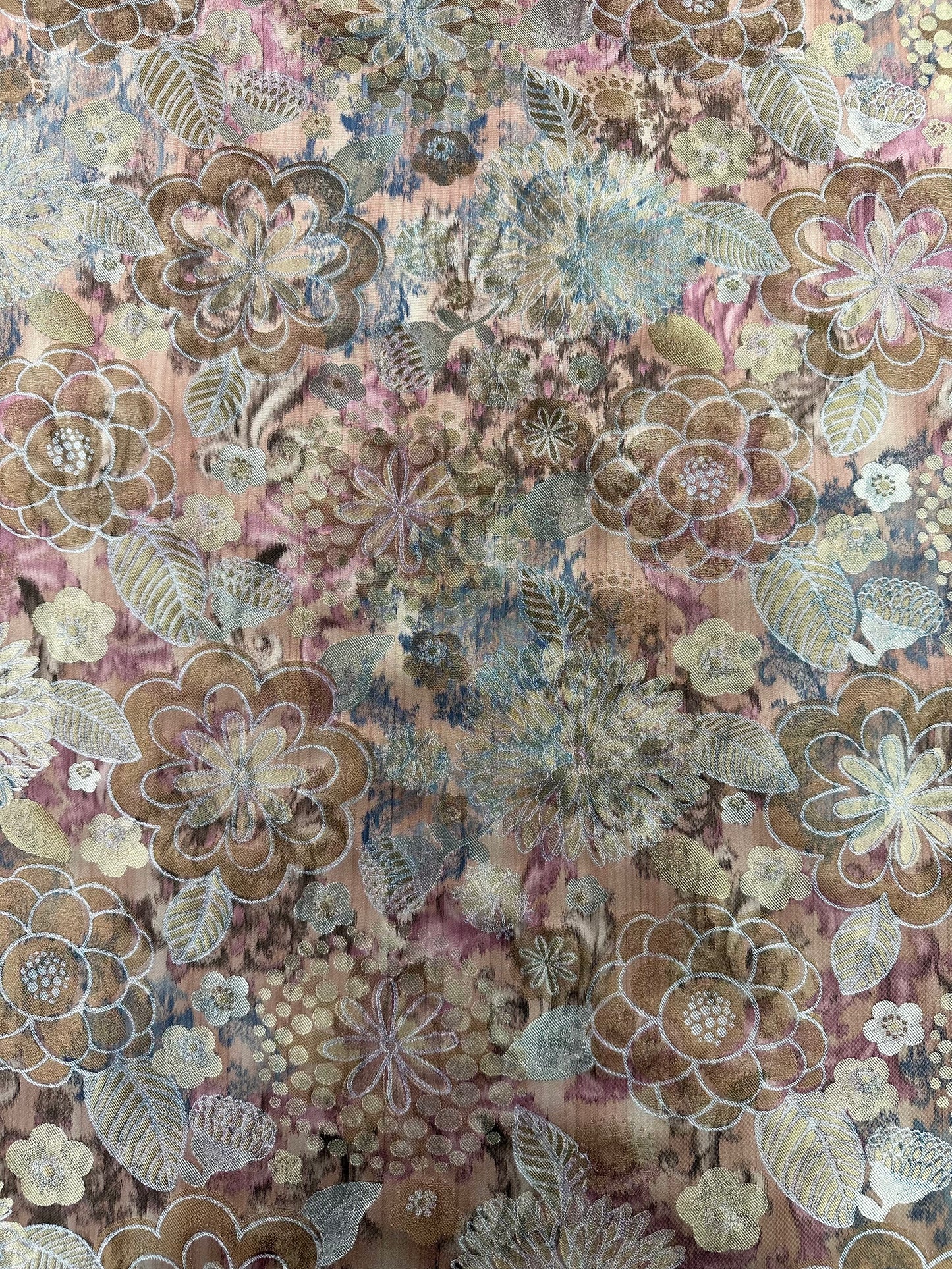 Edith, Yves Saint Laurent, sininen jakardi