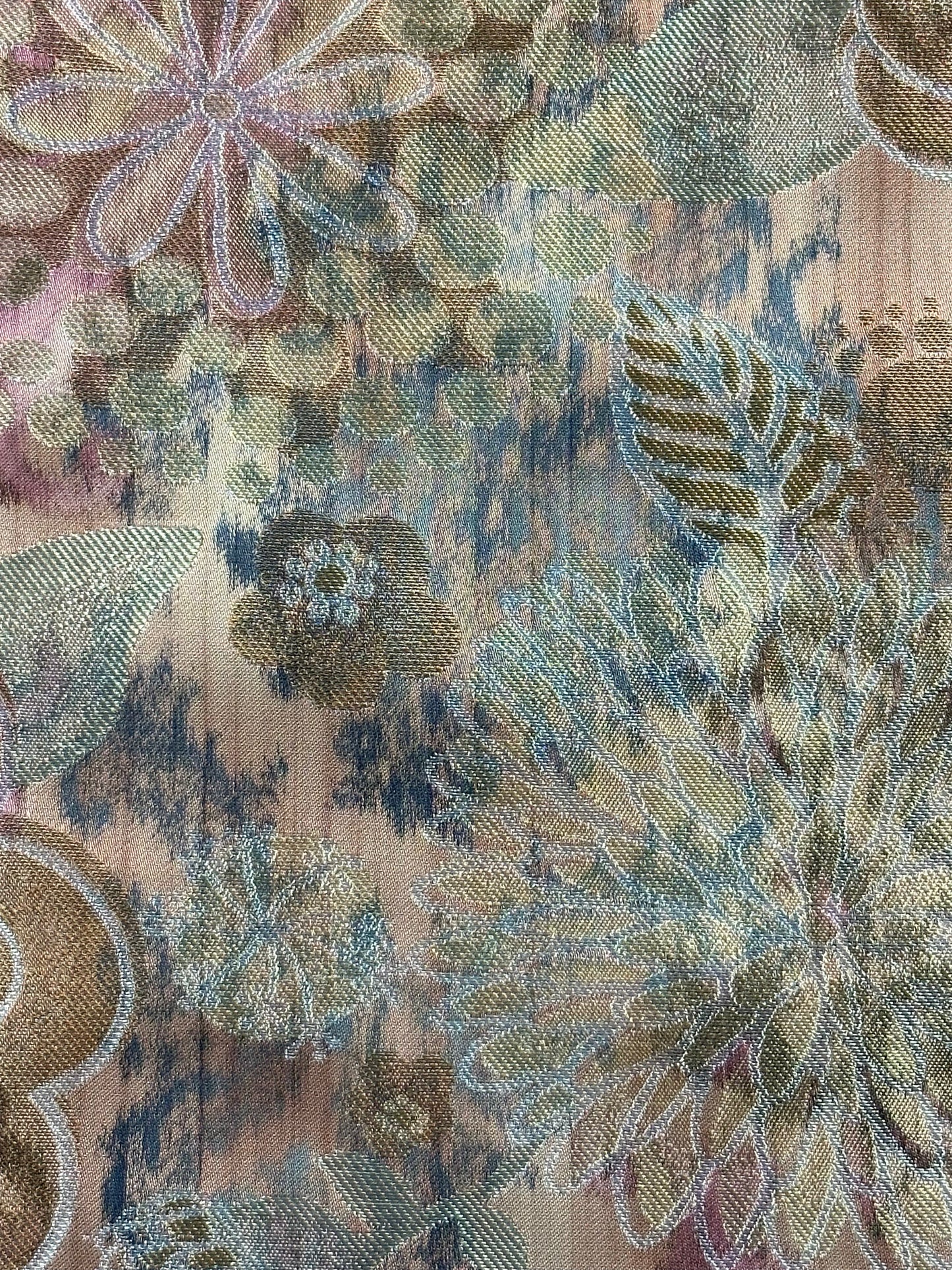 Edith, Yves Saint Laurent, sininen jakardi