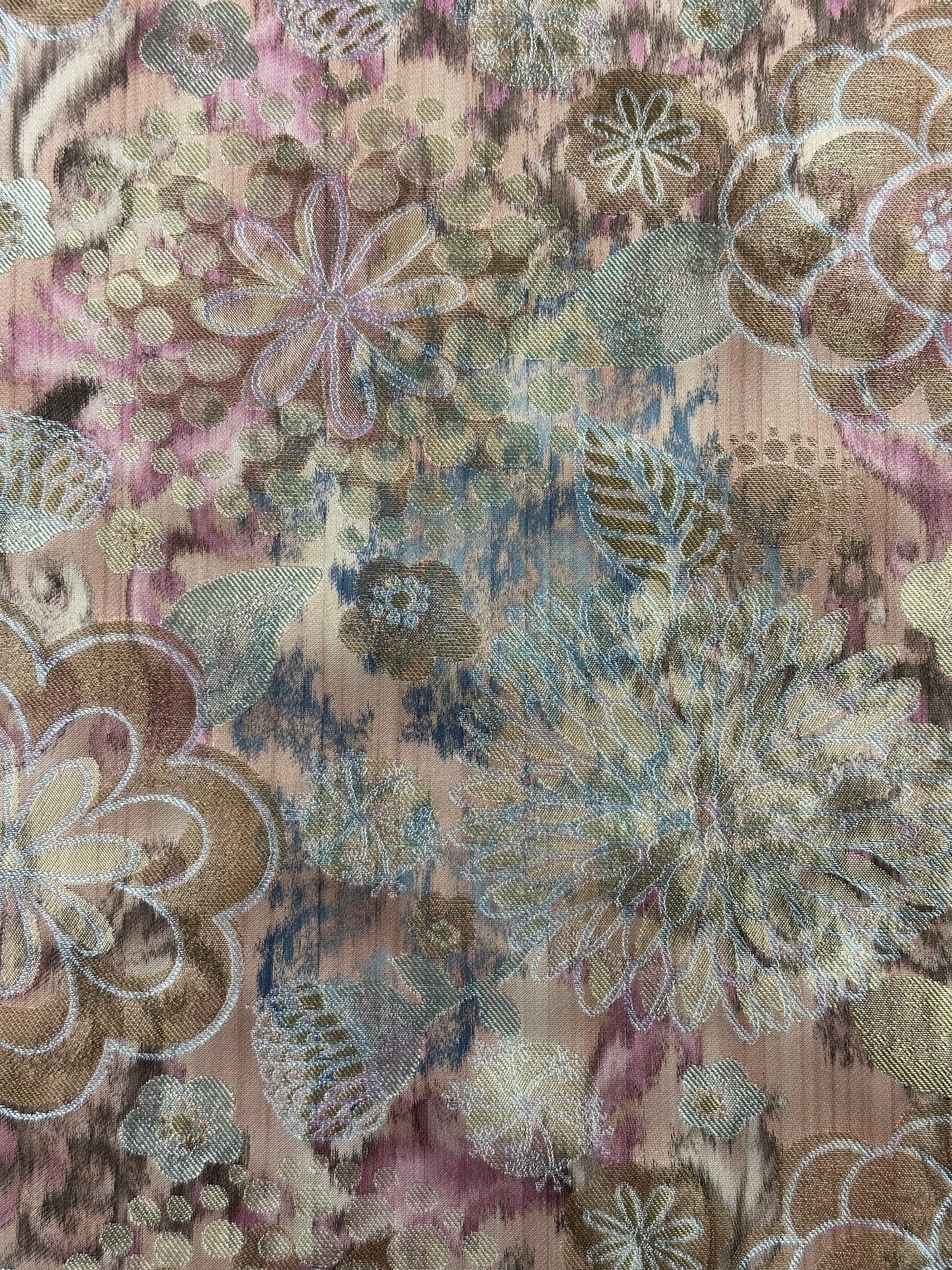 Edith, Yves Saint Laurent, sininen jakardi