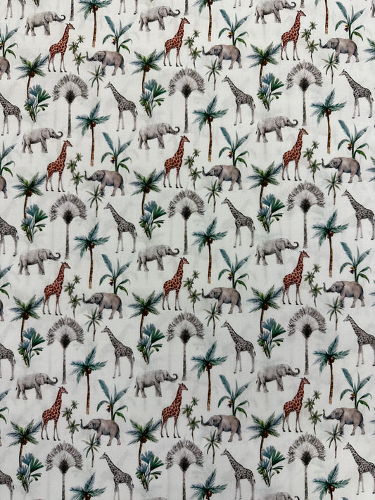 Aavikon eläimet, puuvillakangas