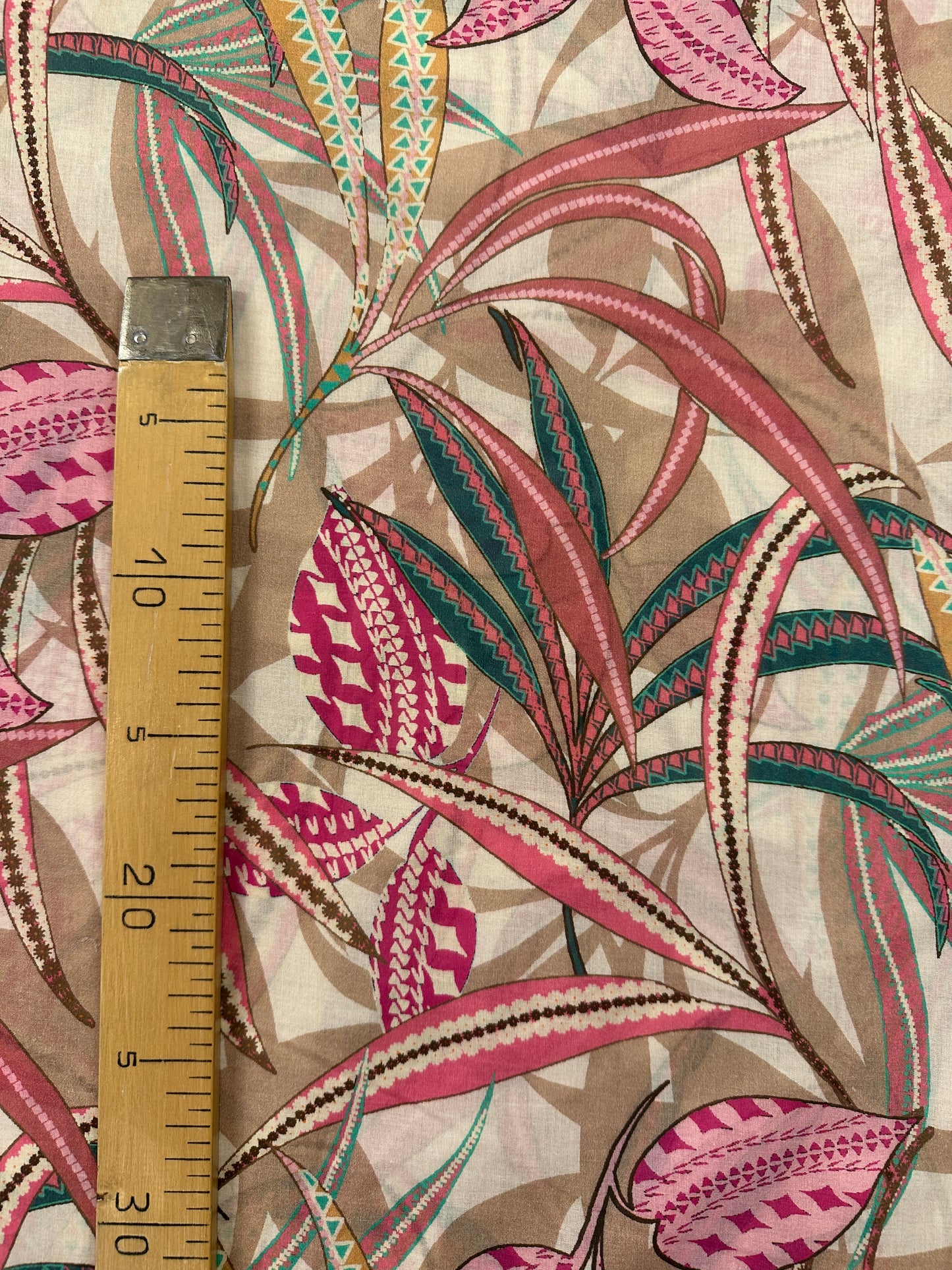 Boho Botanica Rose, puuvillabatiisti.