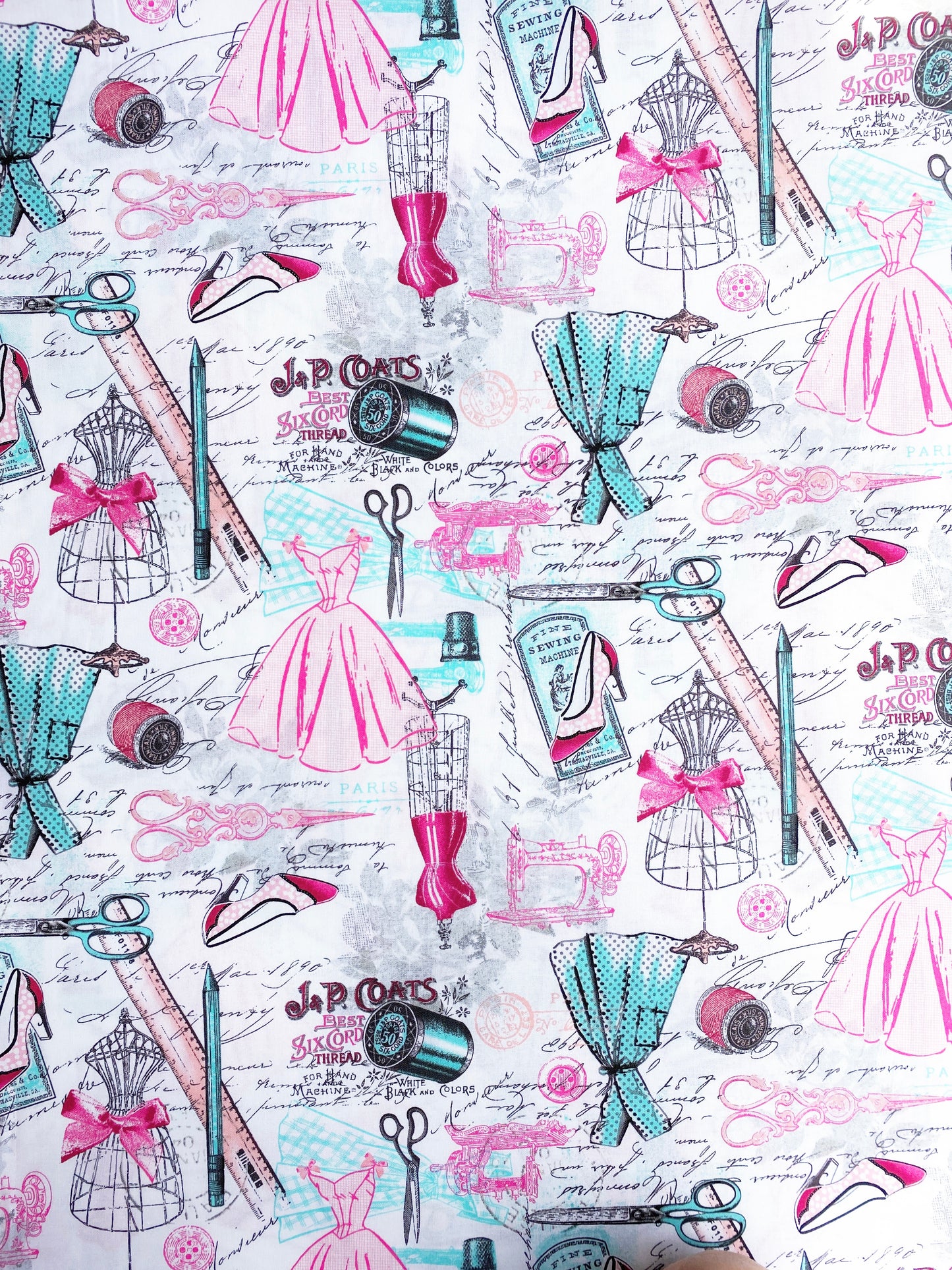 Ompelijan paratiisi, puuvilla