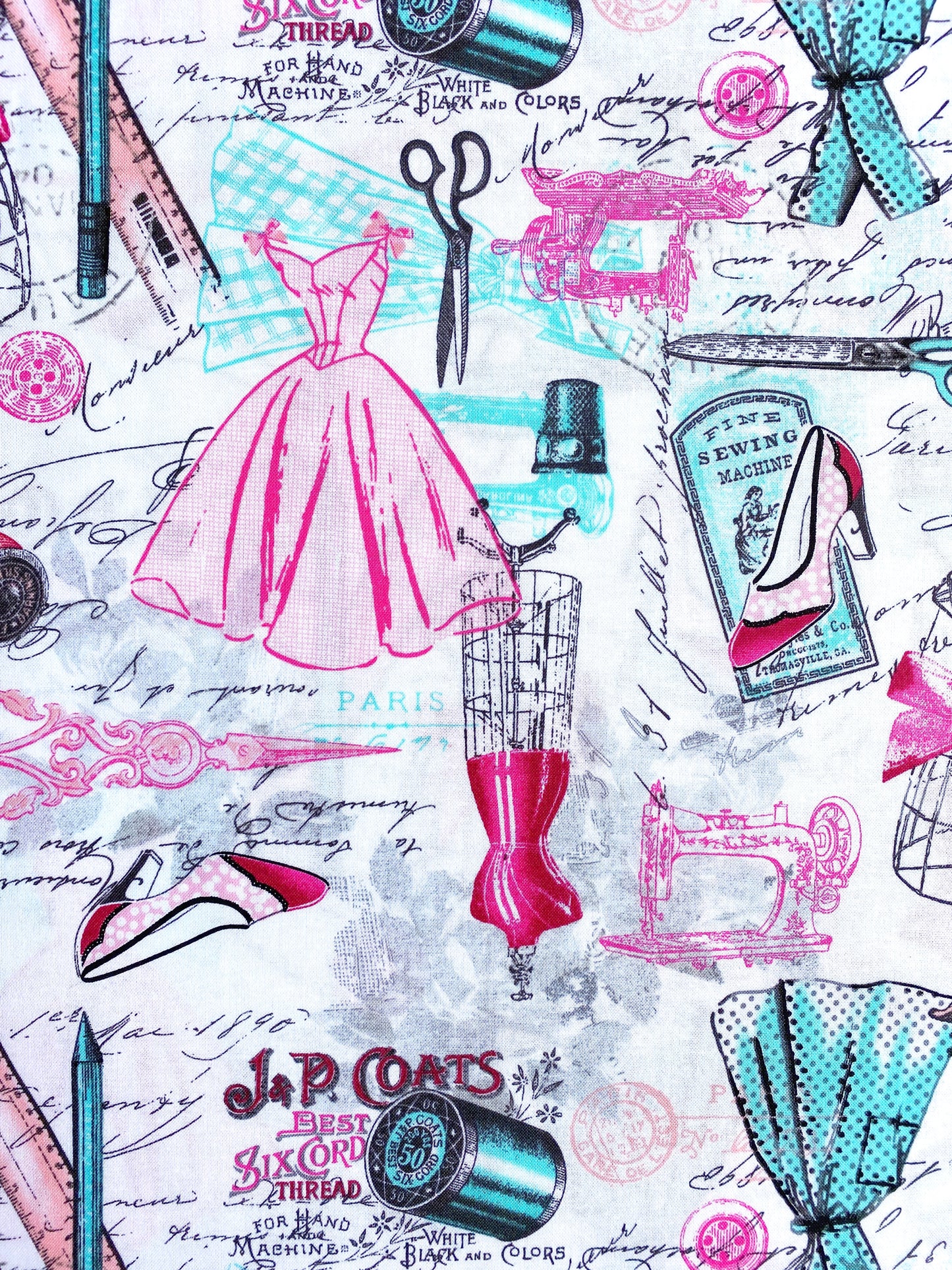 Ompelijan paratiisi, puuvilla