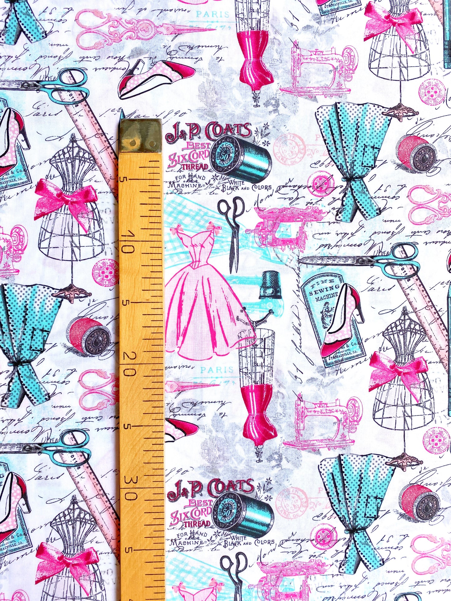 Ompelijan paratiisi, puuvilla