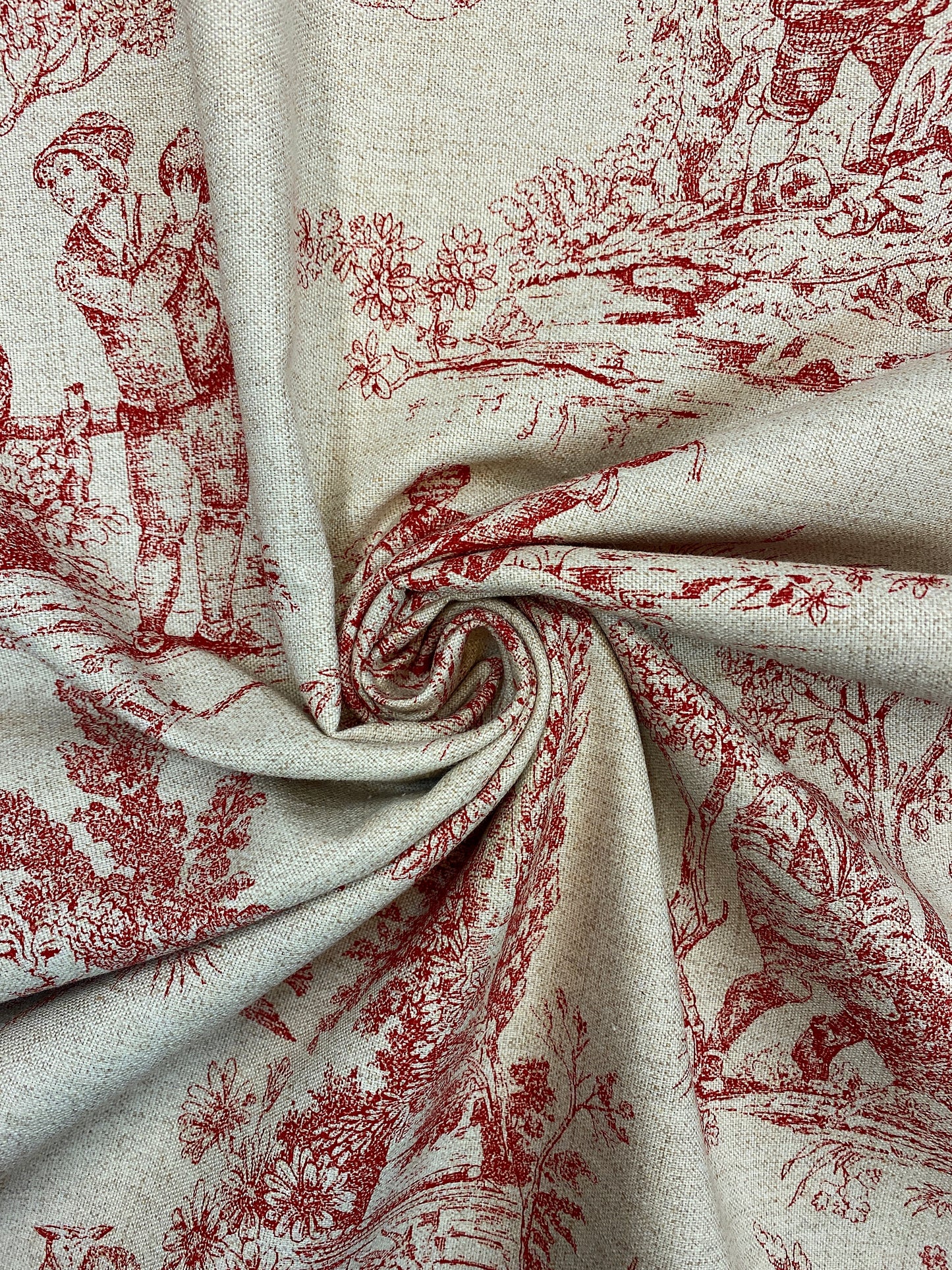 Provance -kangas, punainen, sekoite