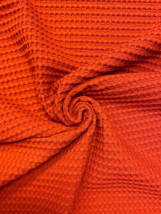 Iso vohvelikangas, ruoste, puuvilla