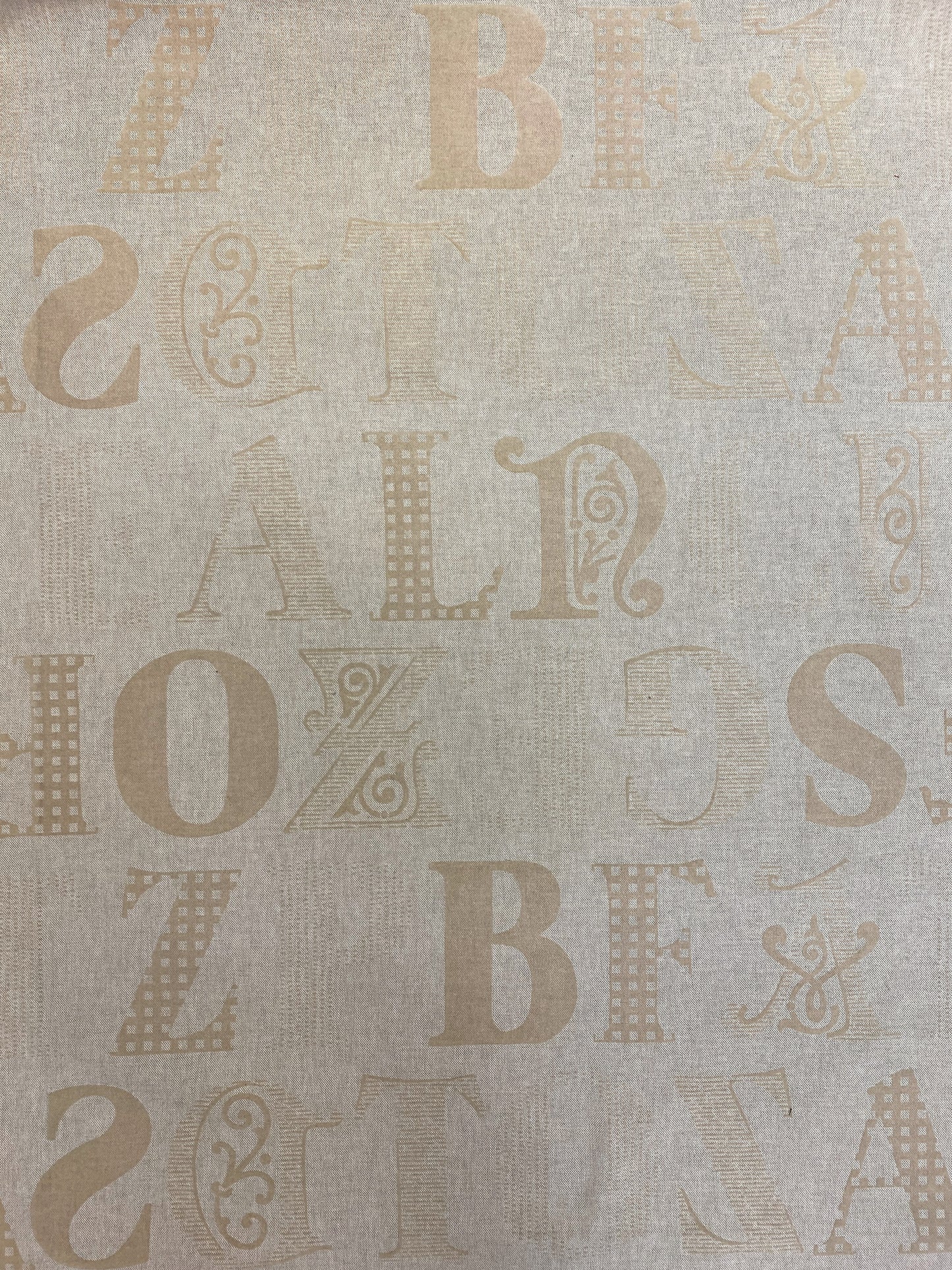 Alphabet, verho- ja sisustuskangas