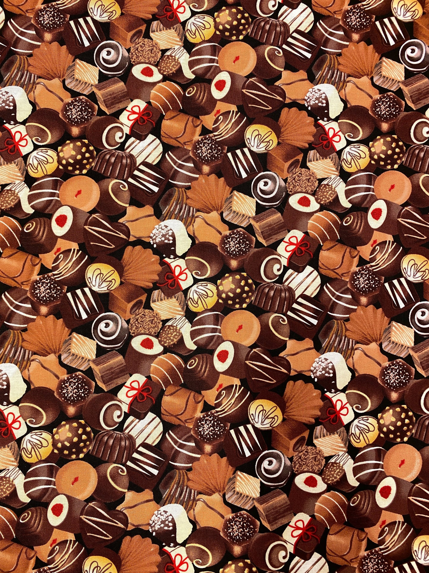 Praline, puuvilla