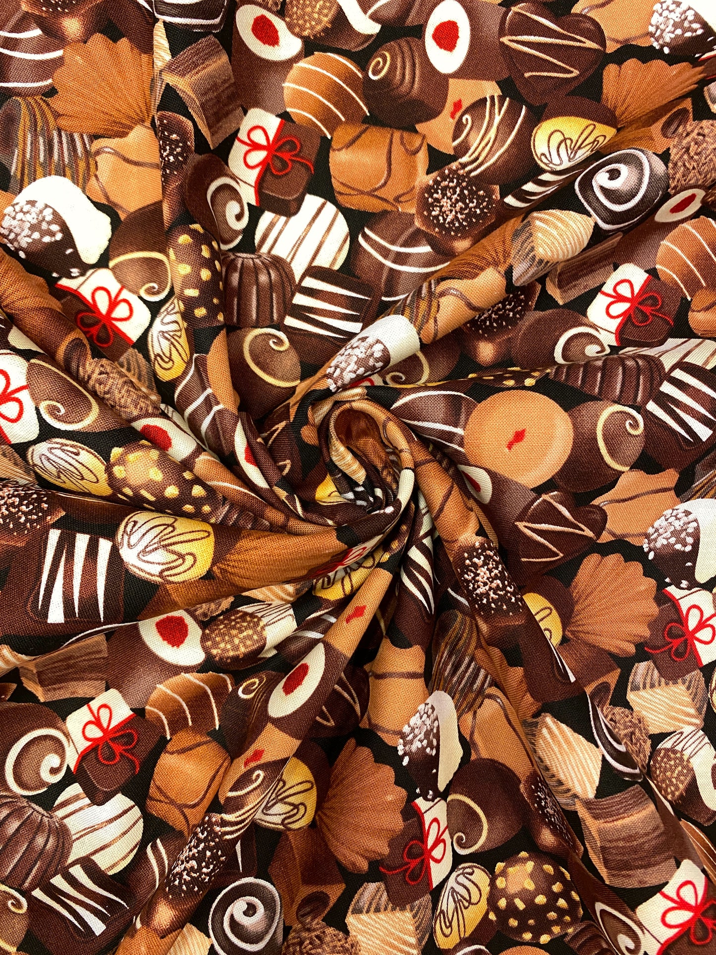 Praline, puuvilla