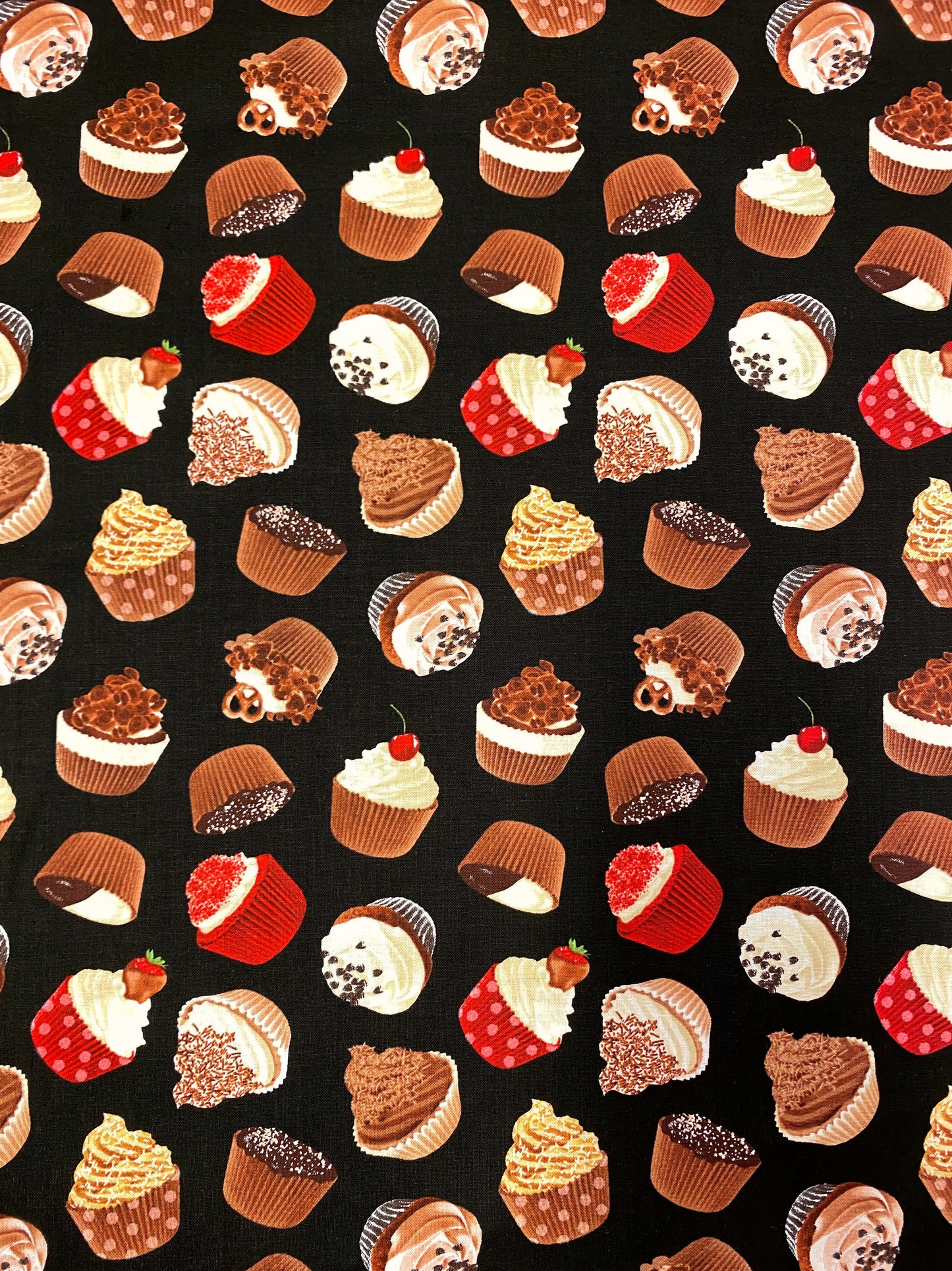 Cupcakes, puuvilla