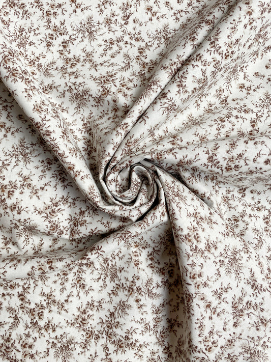 Lehdykät, ruskea, puuvilla