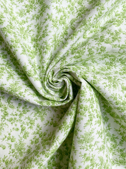 Lehdykät, vihreä, puuvilla