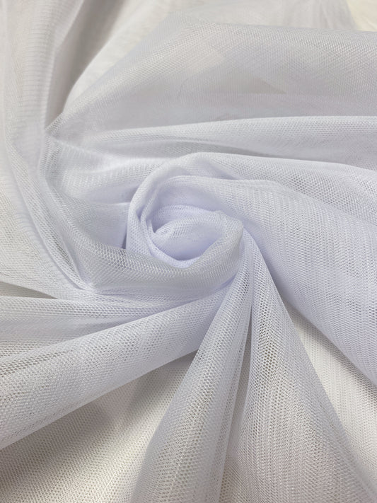 Mesh, valkoinen, polyester