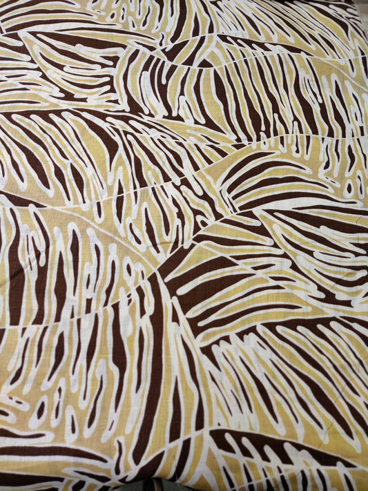 French Couture, Océan Marroon, pellava