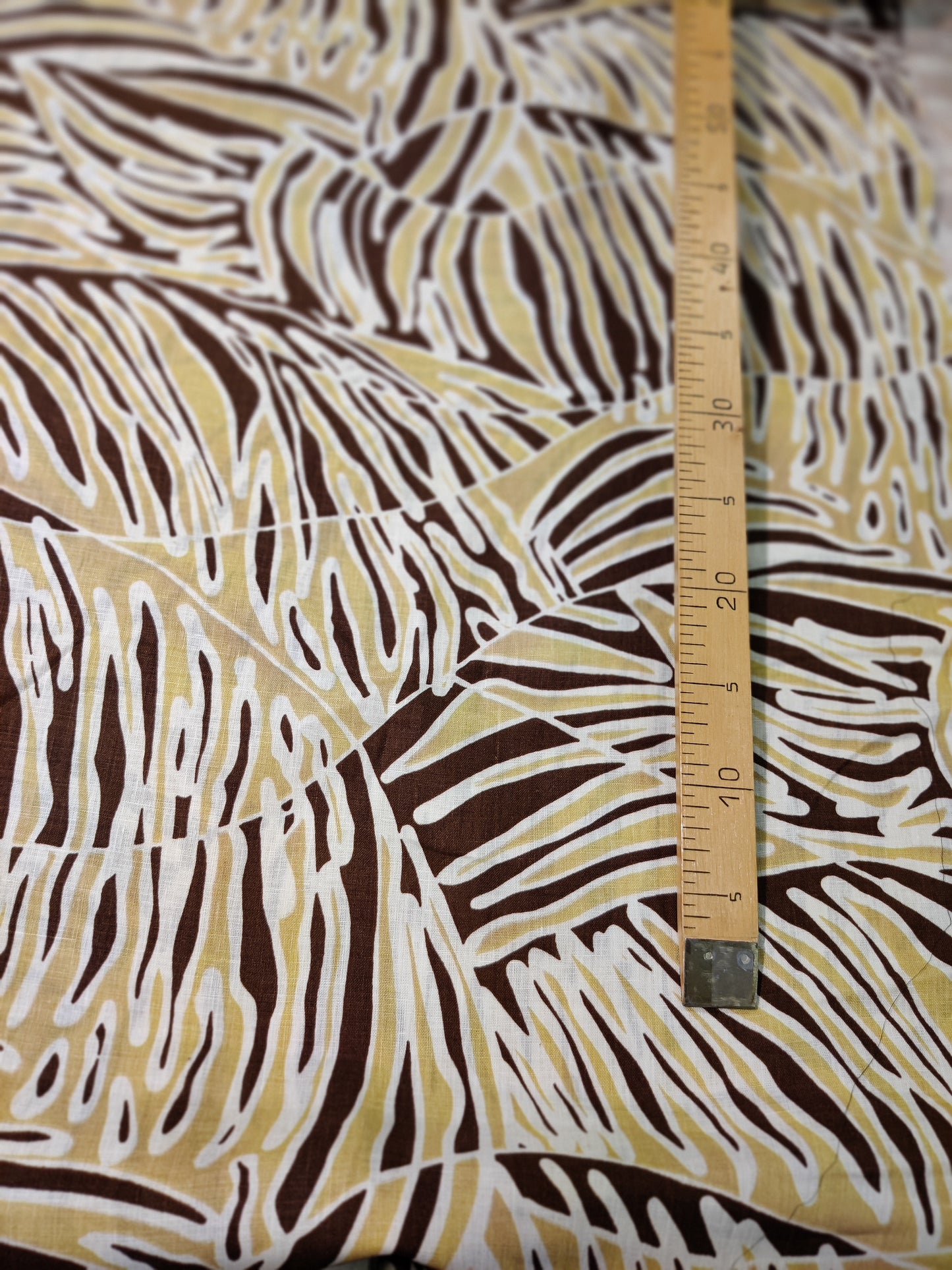 French Couture, Océan Marroon, pellava