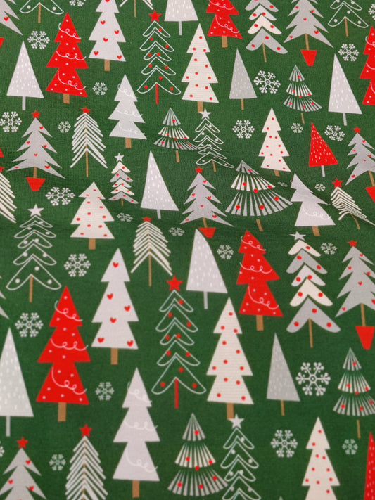 Joulukuusi, puuvillatrikoo