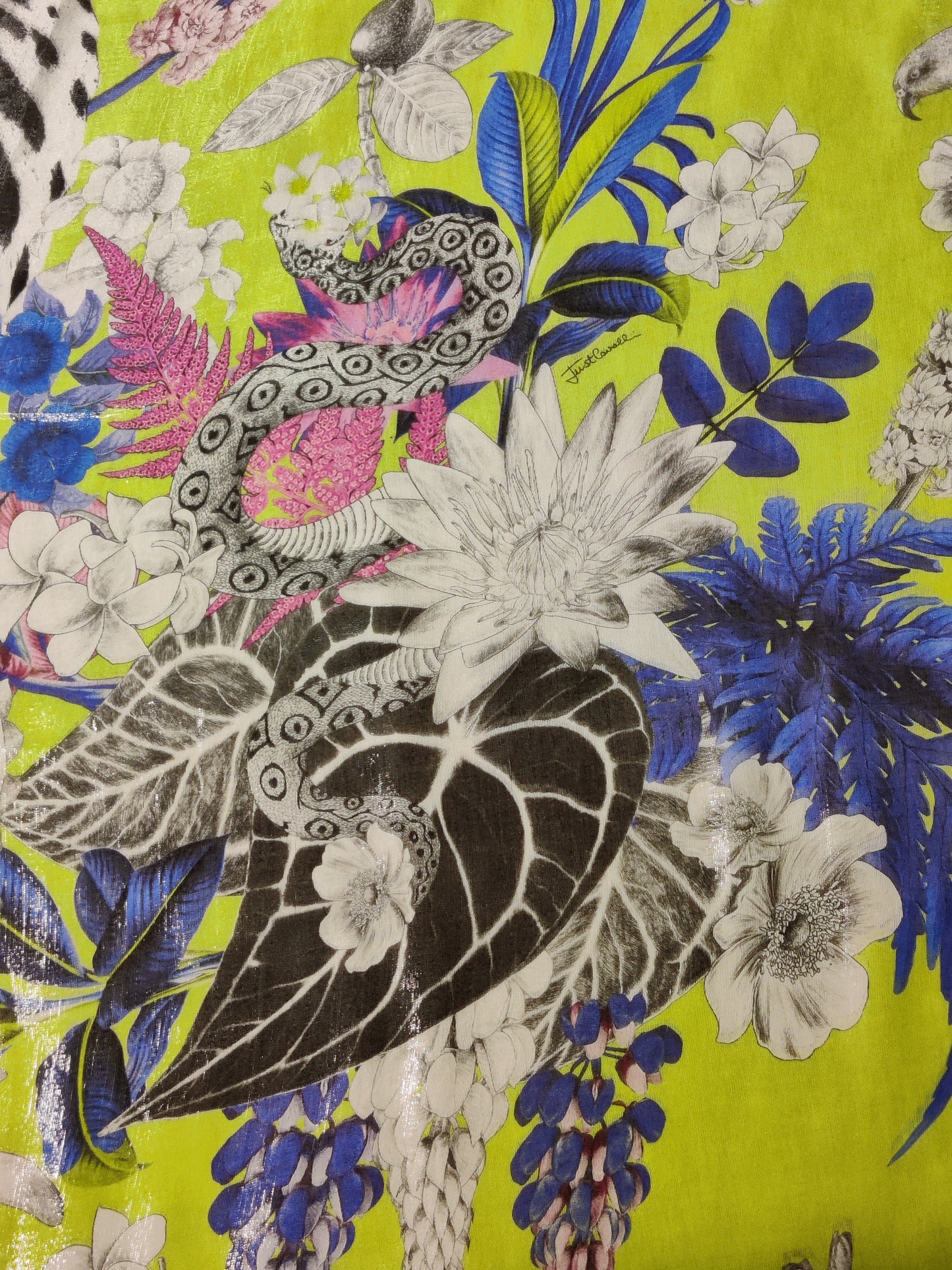 Cavalli, limenvihreä, silkki